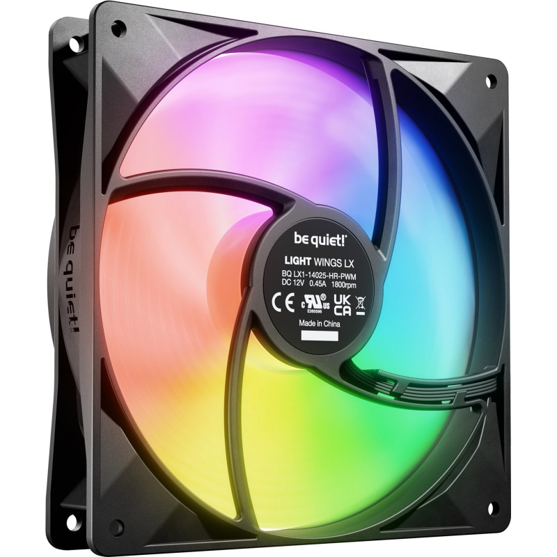 Кулер be quiet! Light Wings LX 140mm PWM High-Speed Black (BL129)