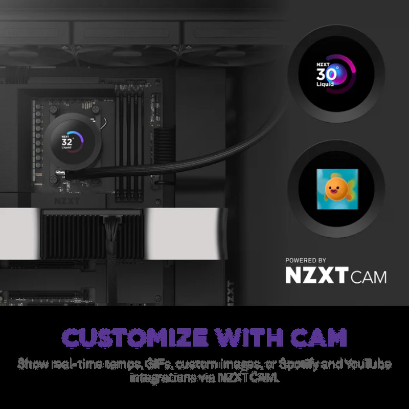 Система водяного охолодження NZXT Kraken Plus 360 V2 Black (RL-KN360-B2)