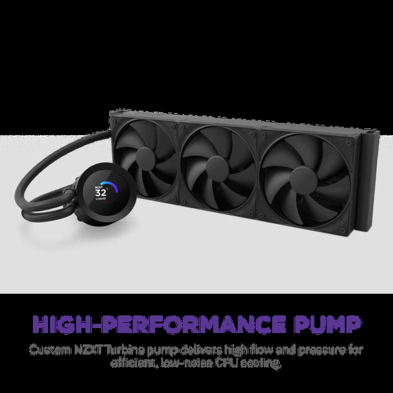Система водяного охолодження NZXT Kraken Plus 360 V2 Black (RL-KN360-B2)