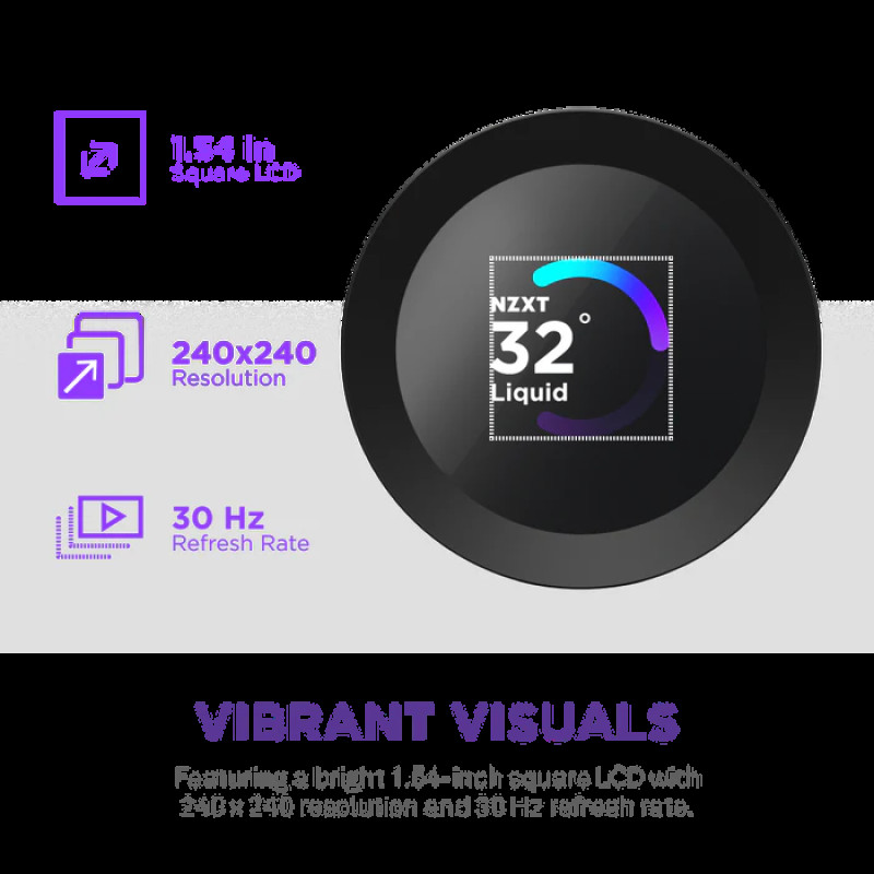 Система водяного охолодження NZXT Kraken Plus 360 V2 Black (RL-KN360-B2)