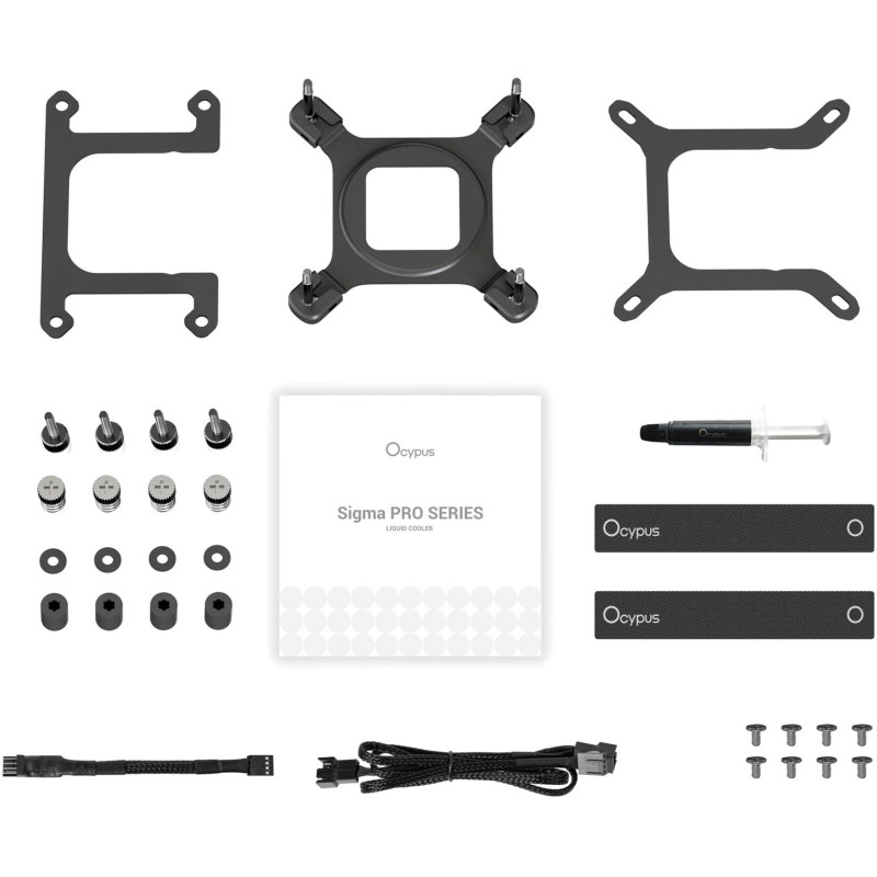 Система охолодження рідини OCYPUS SIGMA L24 PRO BK (SIGMA-L24-BK2ANWL00P-GL)