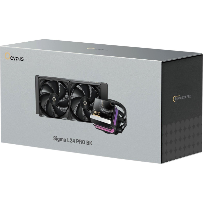 Система охолодження рідини OCYPUS SIGMA L24 PRO BK (SIGMA-L24-BK2ANWL00P-GL)