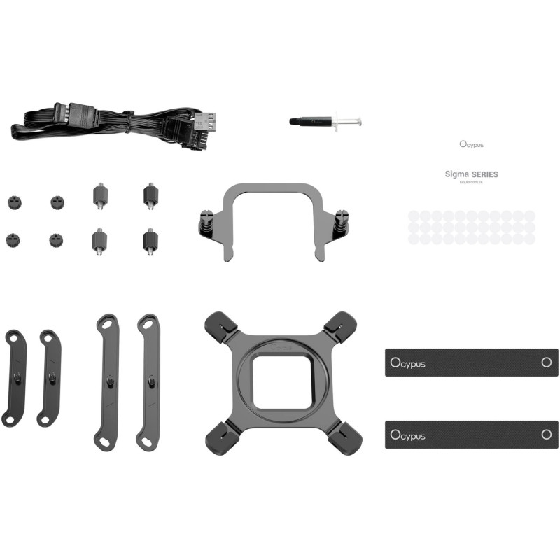 Система охолодження рідини OCYPUS SIGMA L36 BK ARGB (SIGMA-L36-BK3AAWWN00X-GL)