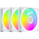 Кулер OCYPUS GAMMA F12 ELITE WH ARGB REVERSE BLADE 3 IN 1 (GAMMA-F12-WH3AM01E-GL) 