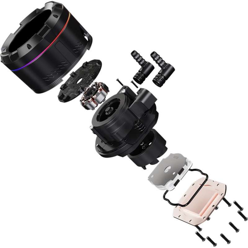 Система водяного охолодження ID-Cooling Space LCD SL360