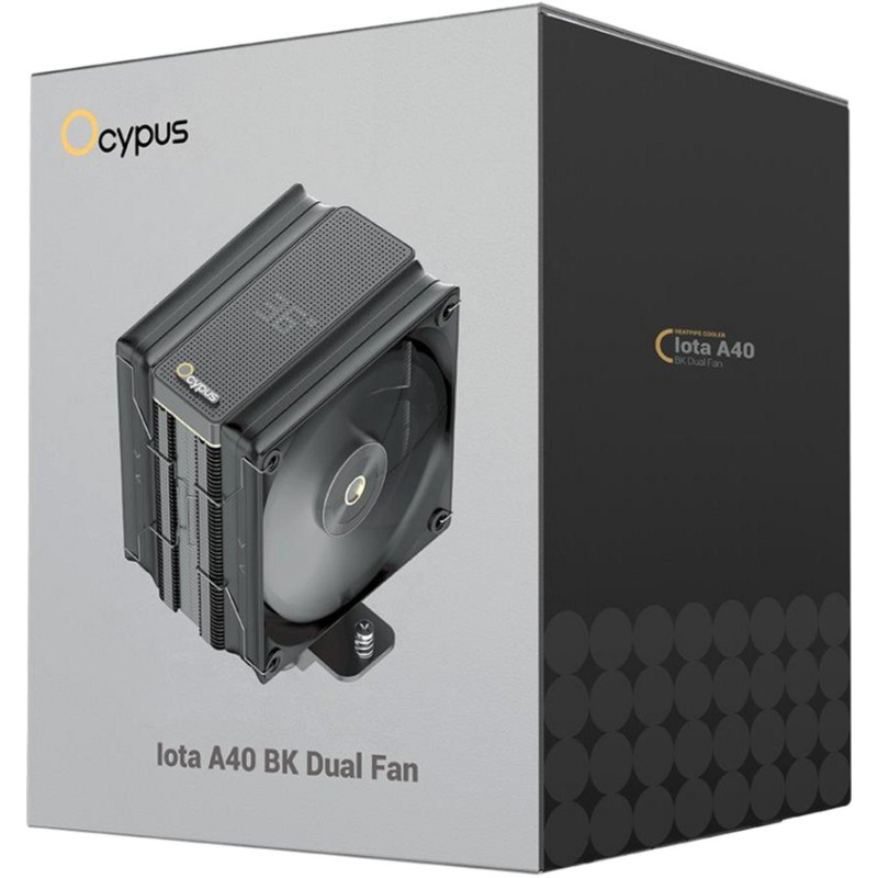 Кулер OCYPUS IOTA A40 BK DUAL FAN (IOTA-A40-BK2NNWD00X-GL)