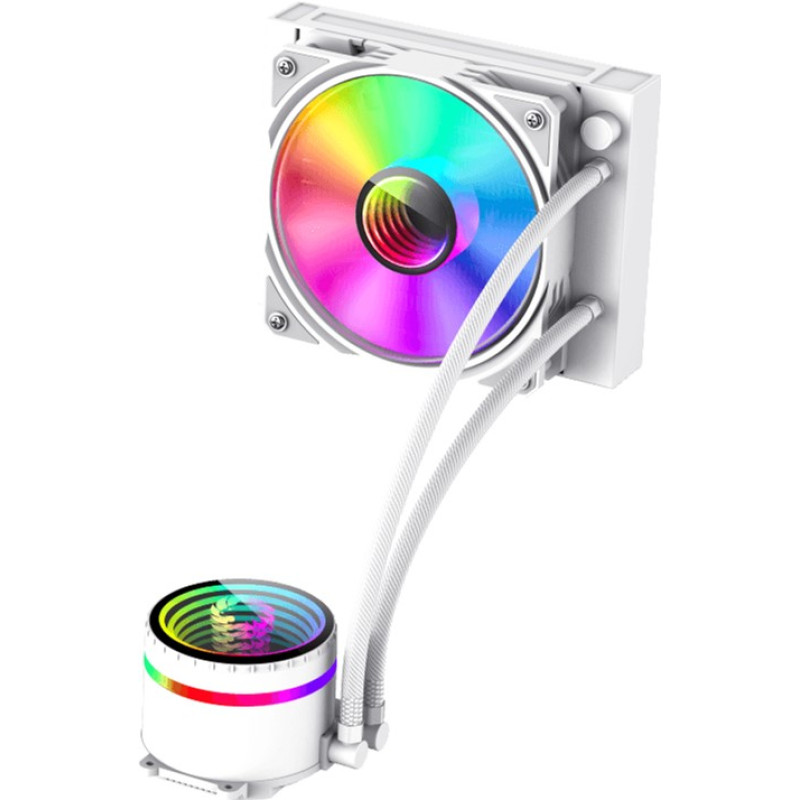 Система рідинного охолодження Gamemax Iceburg 120 infinity White