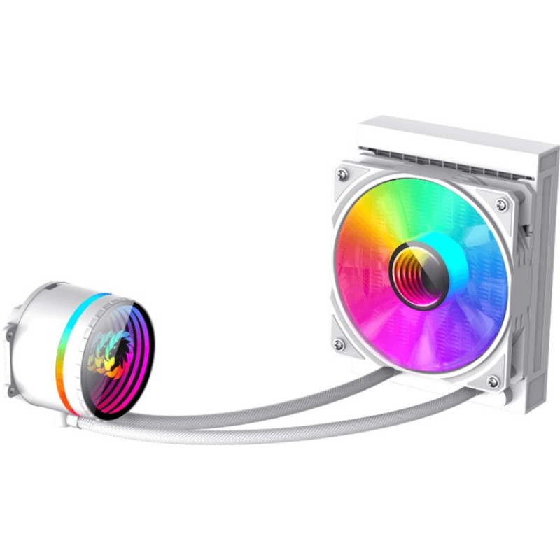 Система рідинного охолодження Gamemax Iceburg 120 infinity White