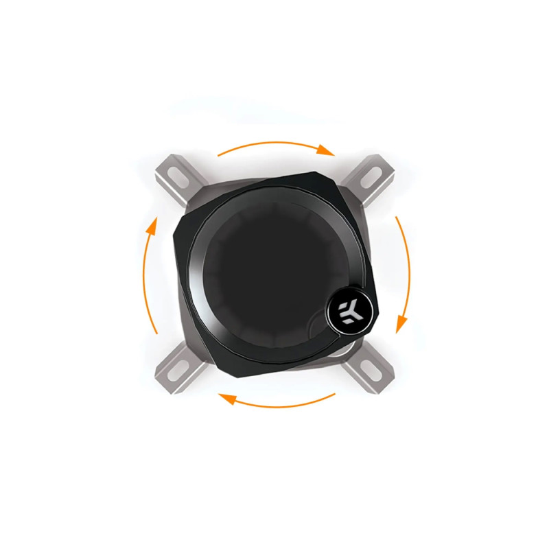 Водяне охолодження EKWB EK-Nucleus AIO CR240 Lux D-RGB (3831109851678)