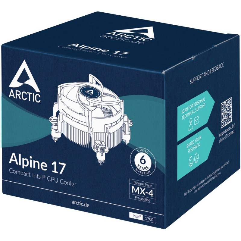 Кулер Arctic Alpine 17 (ACALP00040A)