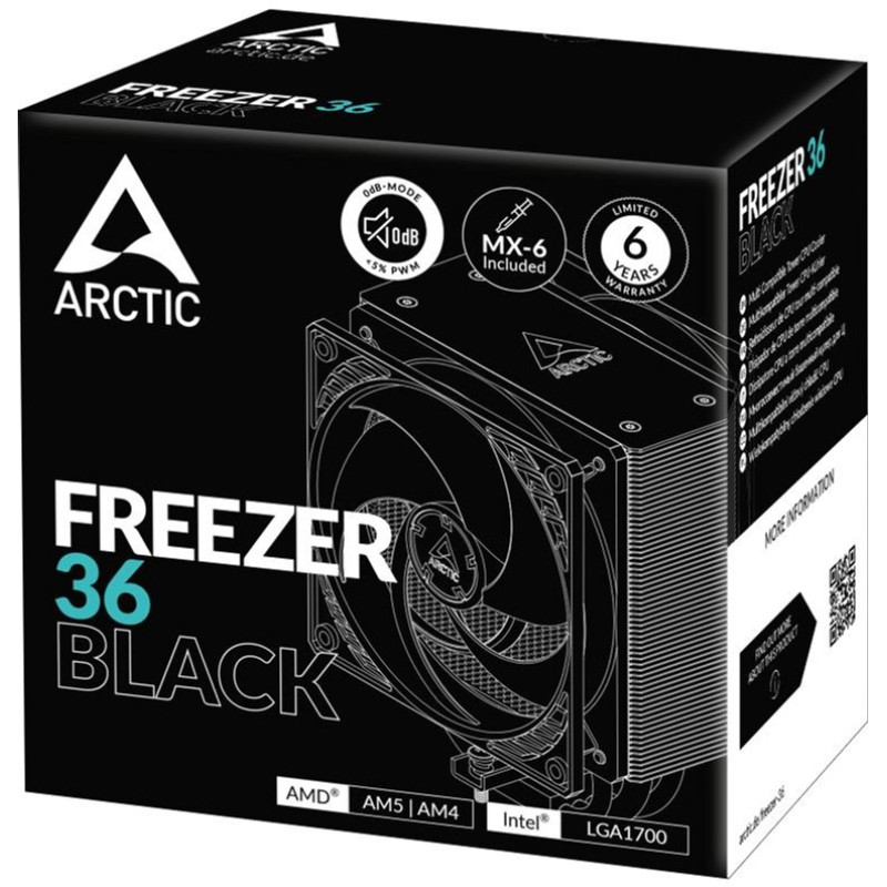 Кулер Arctic Freezer 36 OEM Black (AOCPU00012A)