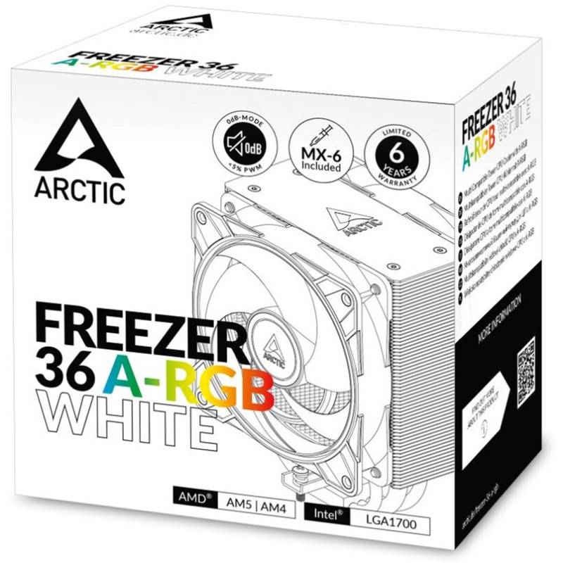 Кулер Arctic Freezer 36 A-RGB OEM White (AOCPU00014A)