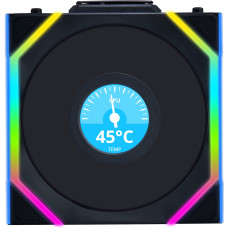 Кулер Lian Li Uni Fan SL Wireless LCD Reverse 120-1 Black (G99.12RSLLCD1W1B.00)