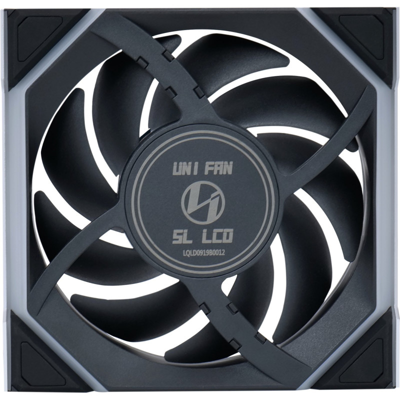Кулер Lian Li Uni Fan SL Wireless LCD Reverse 120-1 Black (G99.12RSLLCD1W1B.00)