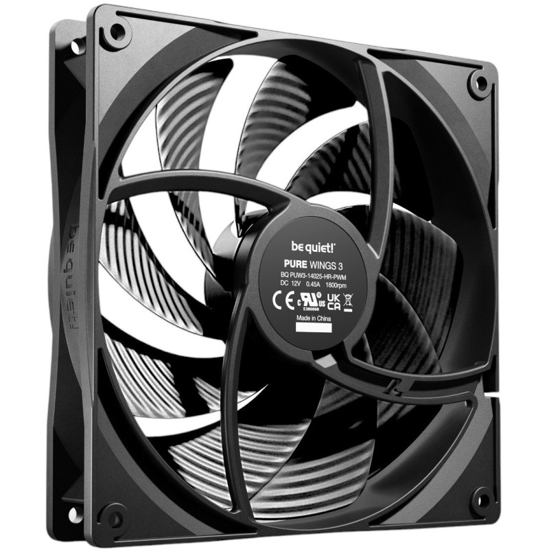 Кулер be quiet! Pure Wings 3 140mm PWM High-Speed Black (BL109)