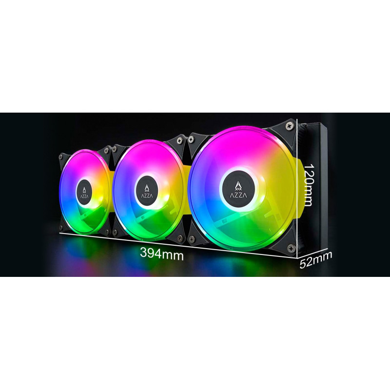 Кулер для процесора S_MULTI LCAZ-360R-ARGB SP AZZA
