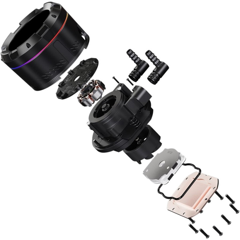 Система водяного охолодження ID-Cooling Space LCD SL360 Pro SE