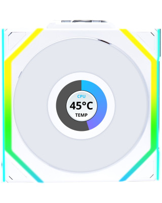 Кулер Lian Li Uni Fan SL Wireless LCD Reverse 120-1 White (G99.12RSLLCD1W1W.0)