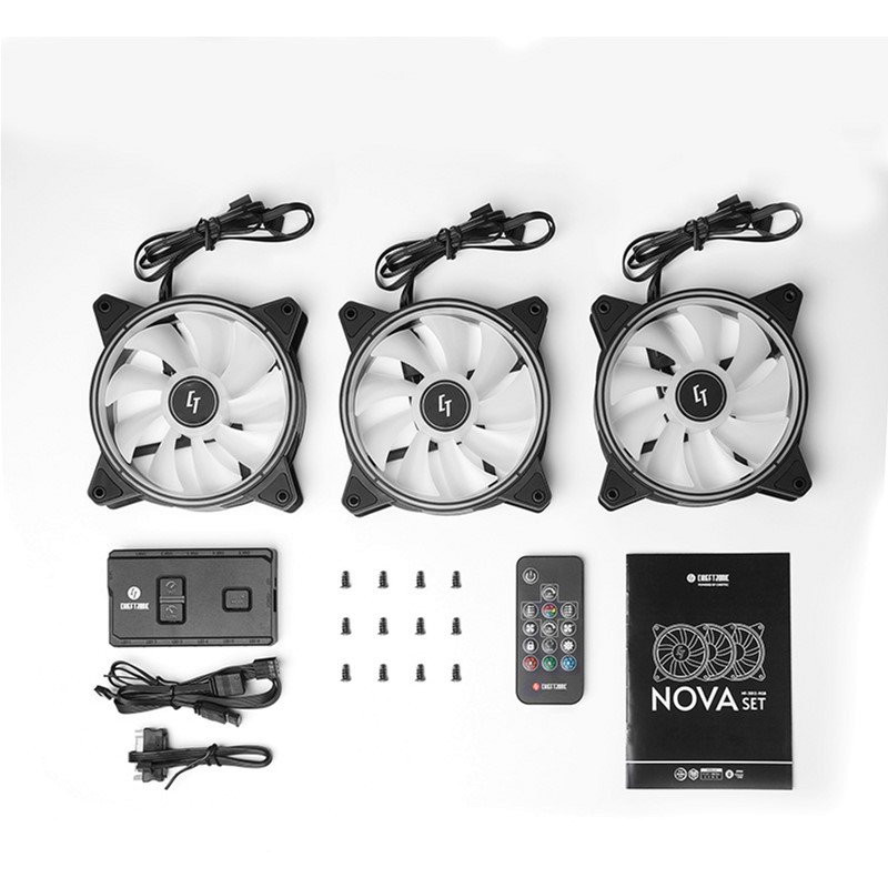 Кулер до корпусу Chieftec Nova (NF-3012-RGB)