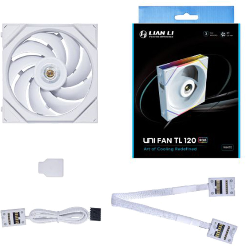 Кулер Lian Li TL 120-1, White Cooler (G99.12TL1W.00)