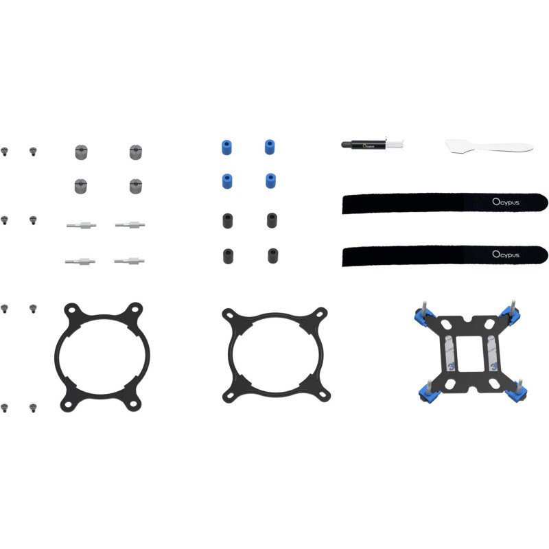 Система охолодження рідини OCYPUS DELTA L24 BK ARGB V2 (DELTA-L24-BK2AAWNN02X-GL)