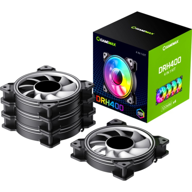 Кулер вентилятор GAMEMAX DRH400 ARGB