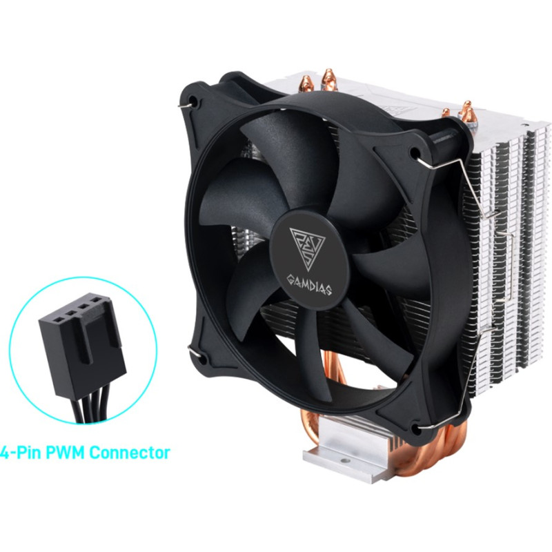 Кулер для процесора Gamdias BOREAS E1-410 (4712960137424)