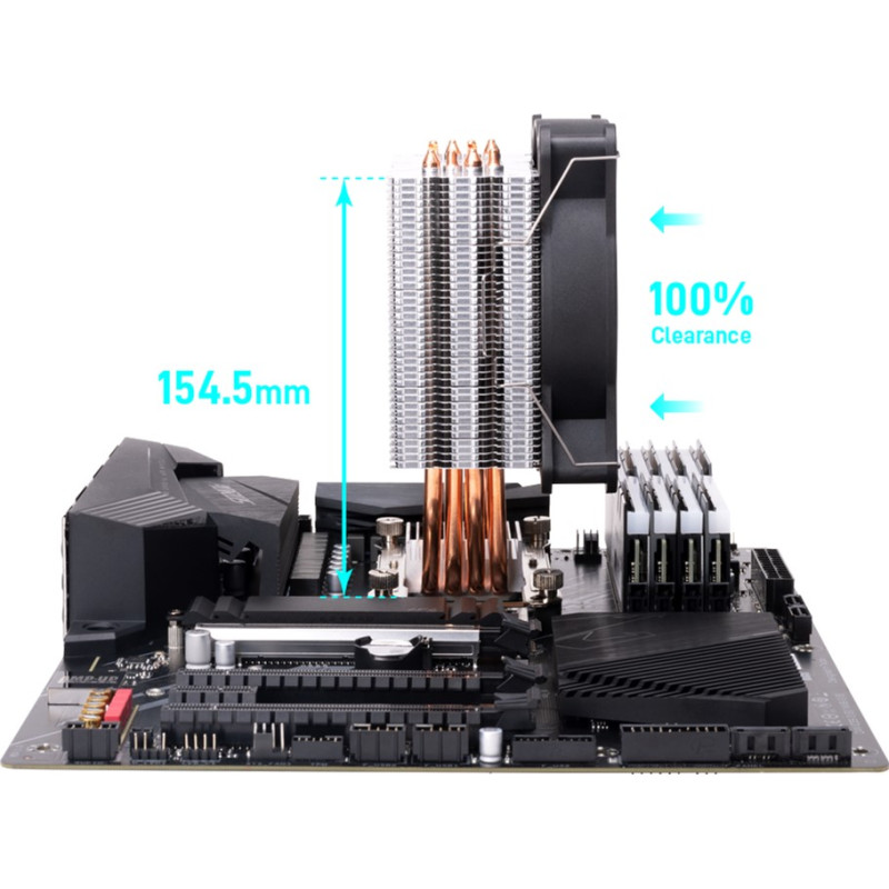 Кулер для процесора Gamdias BOREAS E1-410 (4712960137424)