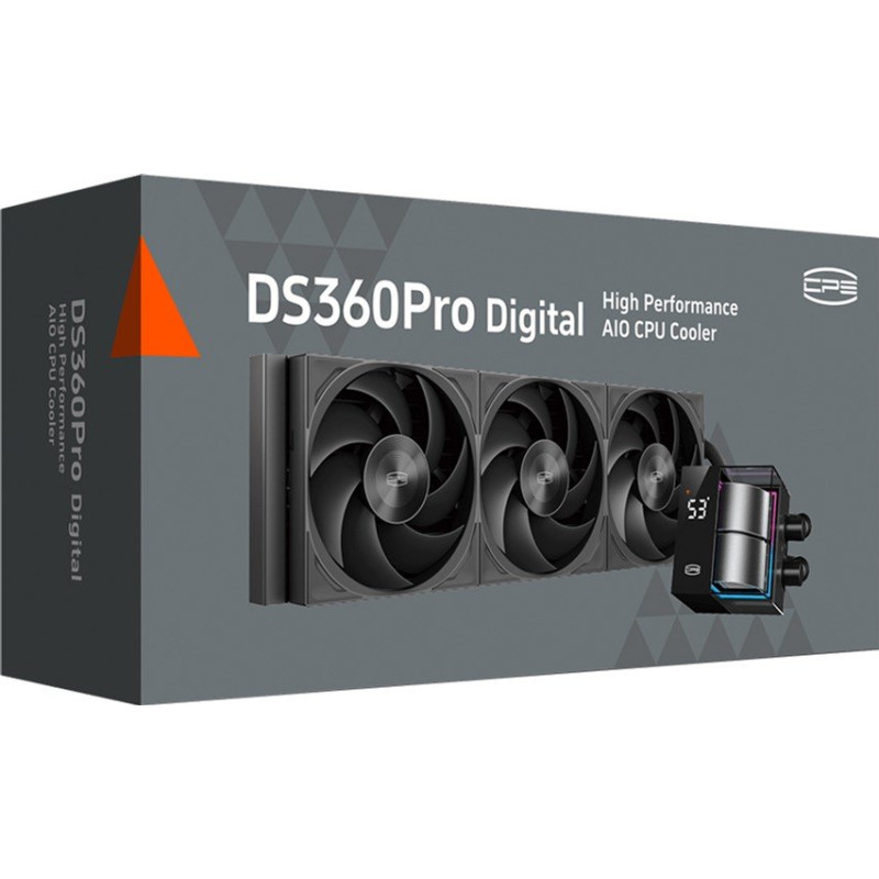 Система рідинного охолодження PcCooler DS360 Pro Digital BK