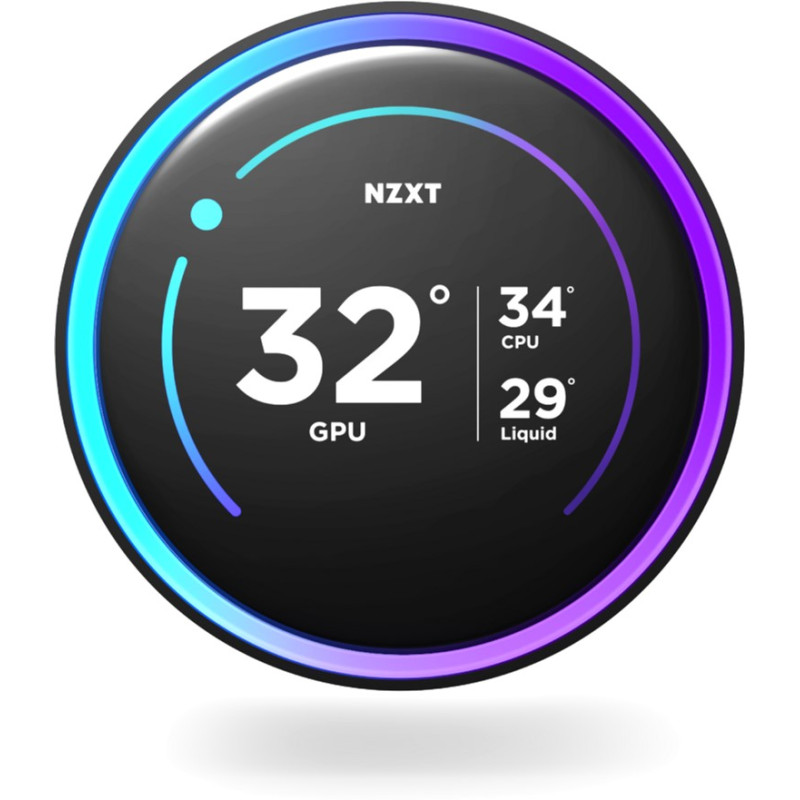 NZXT Kraken Elite 360-мм чорна (RL-KN36E-B2) Рідка охолодження