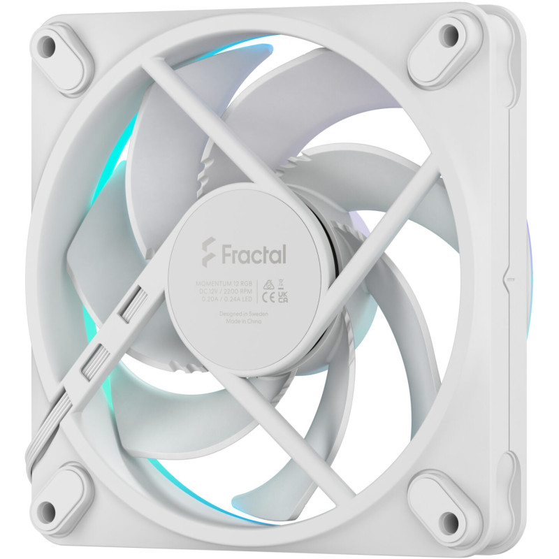 Кулер Fractal Design Momentum 12 RGB White (FD-F-MR1-1202)
