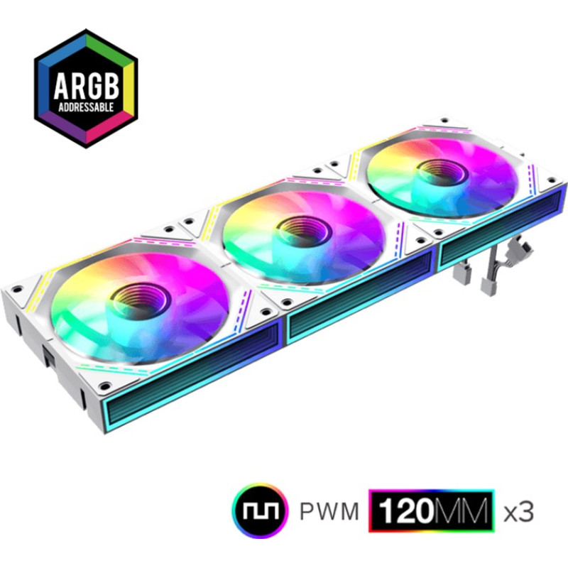 Кулер GAMEMAX FN12A-S3I-W