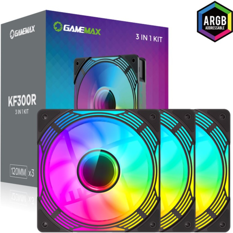 Кулер GAMEMAX KF300R BK