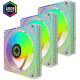 Кулер GameMax ARGB Fan 3 in 1 Kit RA300 WH