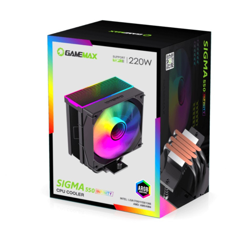 Кулер GAMEMAX Sigma 550 Infinity BK