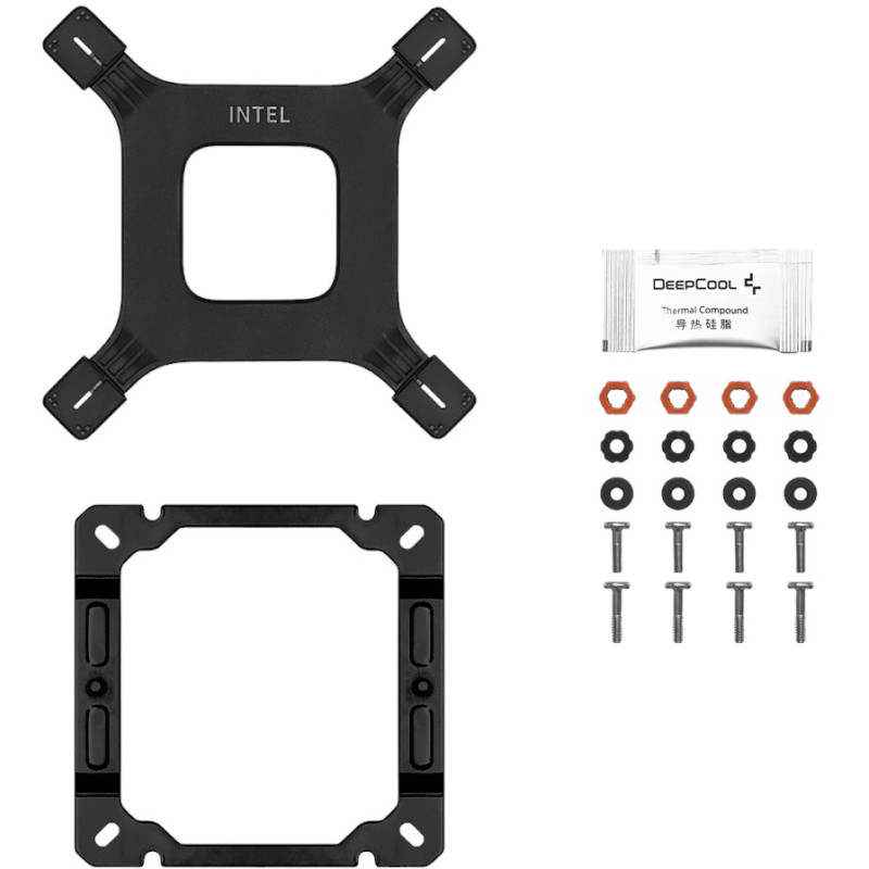 Кулер DeepCool AG400 Digital BK ARGB (R-AG400-BKADMN-G-1)
