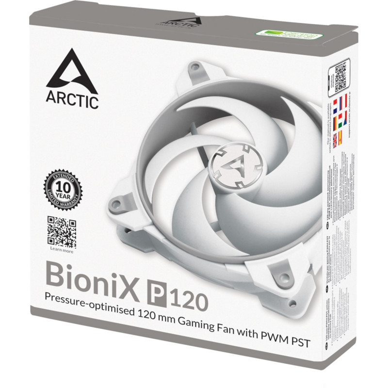 Кулер Arctic BioniX P120 - Grey/White (ACFAN00167A)