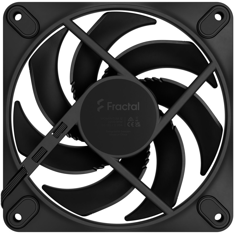 Кулер Fractal Design Momentum 12 Black (FD-F-MO1-1201)