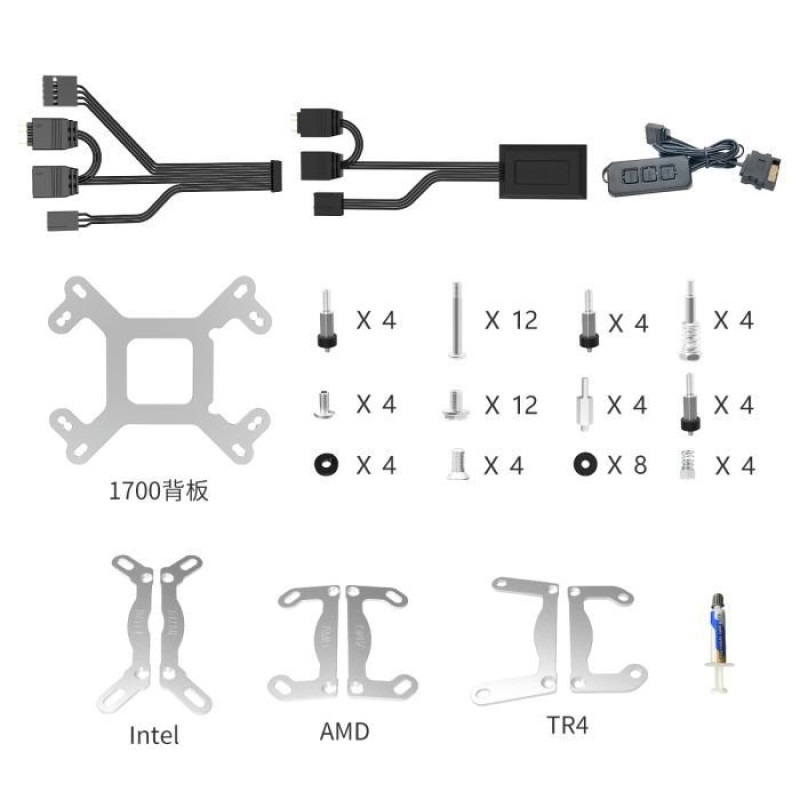 Система рідинного охолодження Alseye i360-W (AS.02.08.0002)