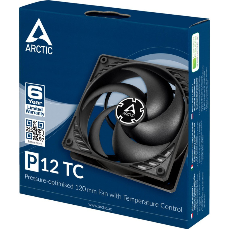 Кулер Arctic P12 TC Black (ACFAN00176A)