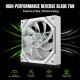 Кулер Gamemax FN12A-N2-RW White