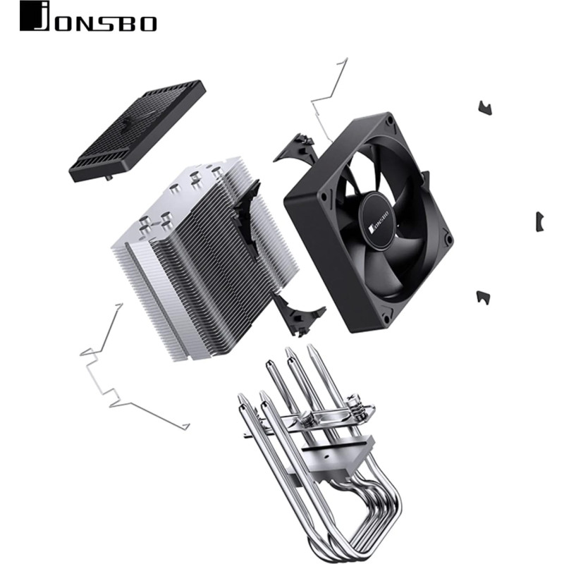 Кулер JONSBO CR-1400 EVO Black