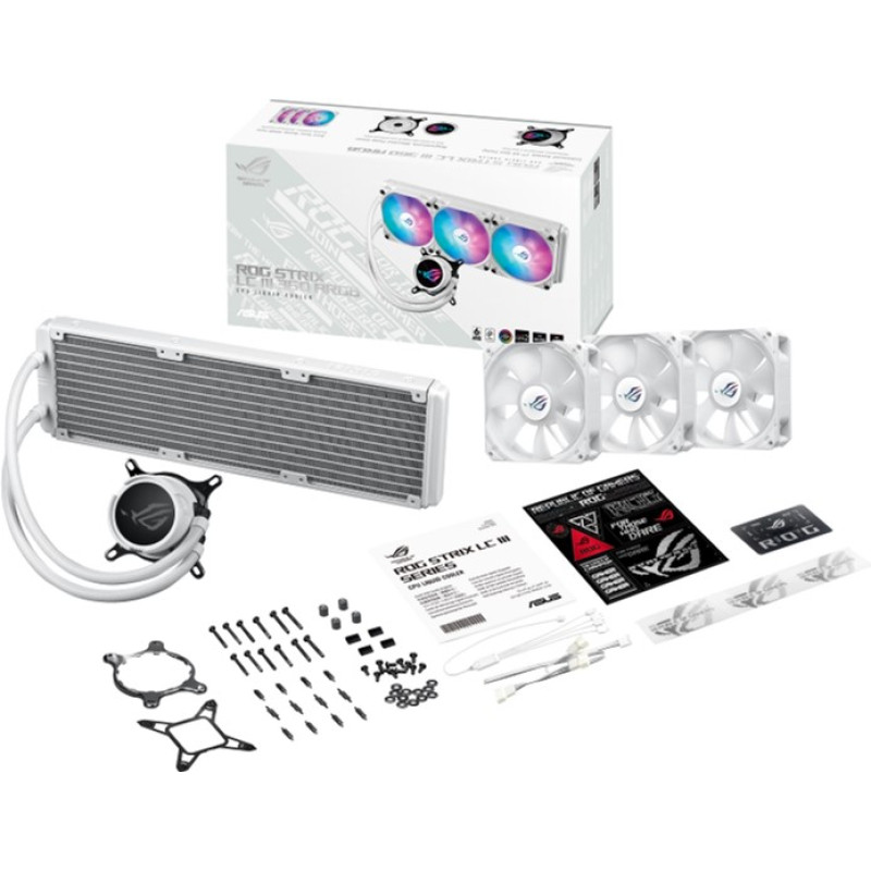 Система водяного охолодження ASUS ROG-STRIX-LC-III-360-ARGB-WHT (90RC00T2-M0UAY0)