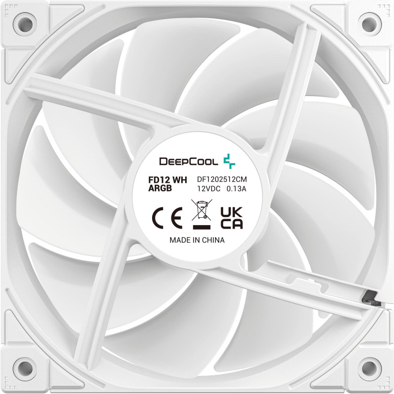 Кулер DeepCool FD12 ARGB WH (R-FD12-WHAPN1-G)