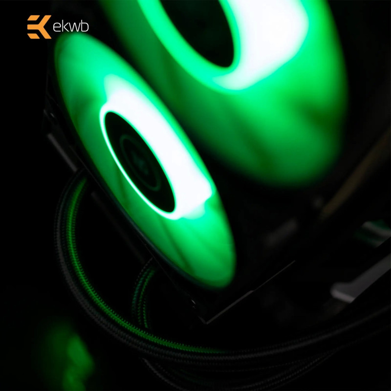 Система рідинного охолодження EKWB EK-Nucleus AIO CR360 Lux D-RGB - Black (3831109851685)