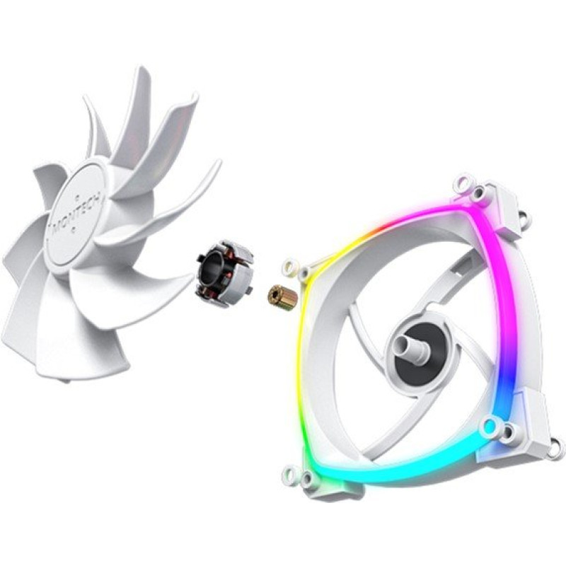 Кулер Montech RX120 PWM White (RX120 PWM WHITE)
