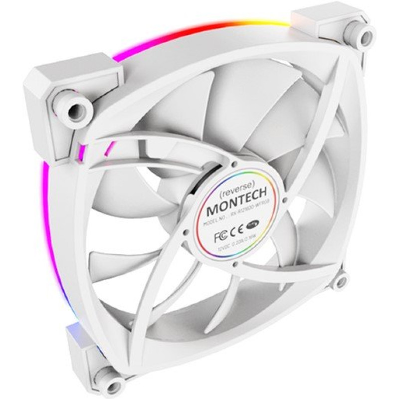 Кулер Montech RX120 PWM White (RX120 PWM WHITE)