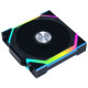 Кулер Lian Li Uni Fan SL Wireless LCD 120-3 Reverse Black (G99.12RSLLCD1W3B.00)