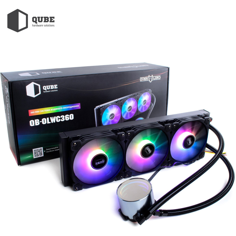 Система рідинного охолодження Qube QB-OLWC360C