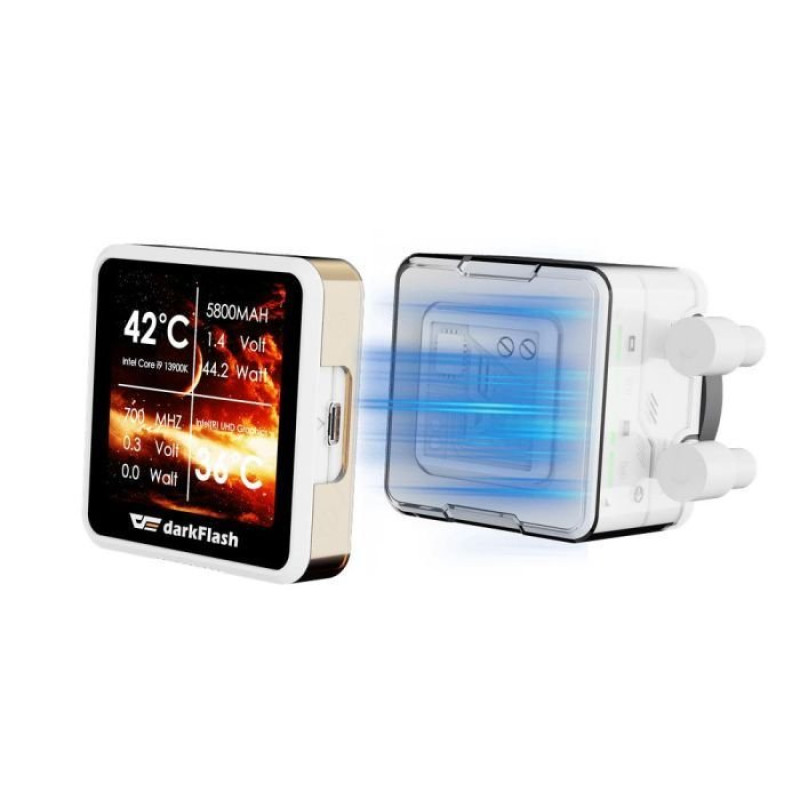 Система рідинного охолодження DARK FLASH DE360 WHITE